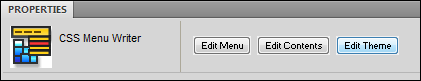 Properties inspector